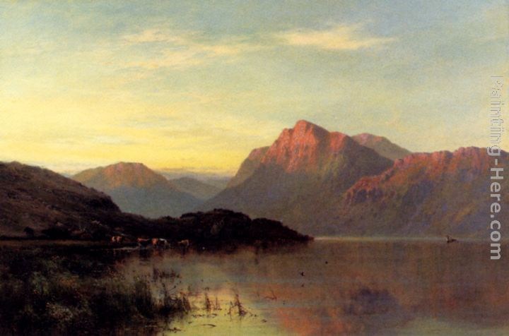 Alfred de Breanski Snr The Conway At Bettws-Y-Coed